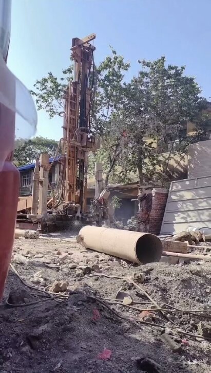 赤壁工地施工用水井